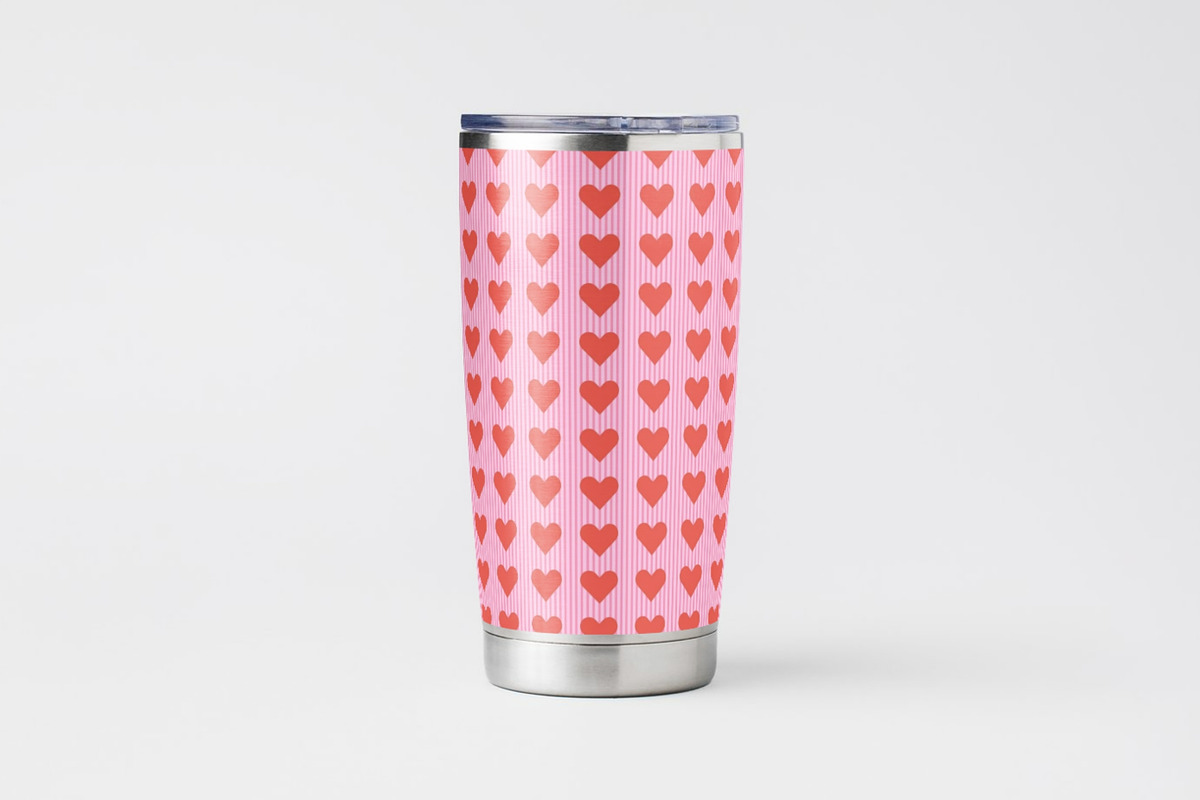 Geometric & Hearts Patterns, a Pattern Graphic by Enia Grace (Photo 9 of 16)