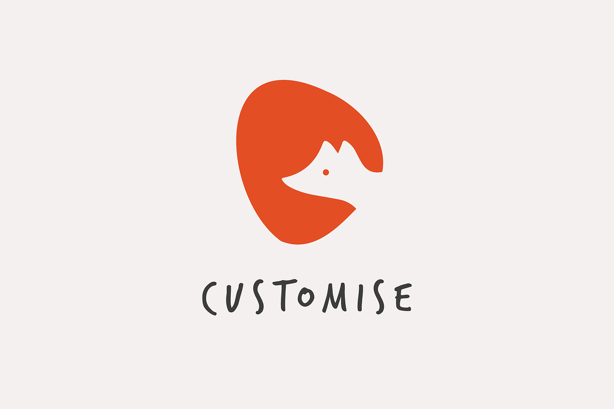 Playful Hand-Drawn Animal Logo, a Templates & Theme by Samantha Logue (Photo 3 of 5)