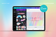 Rainbow Holographic Gradients, an Object Graphic by Julie&Taily (Thumbnail 18 of 21)