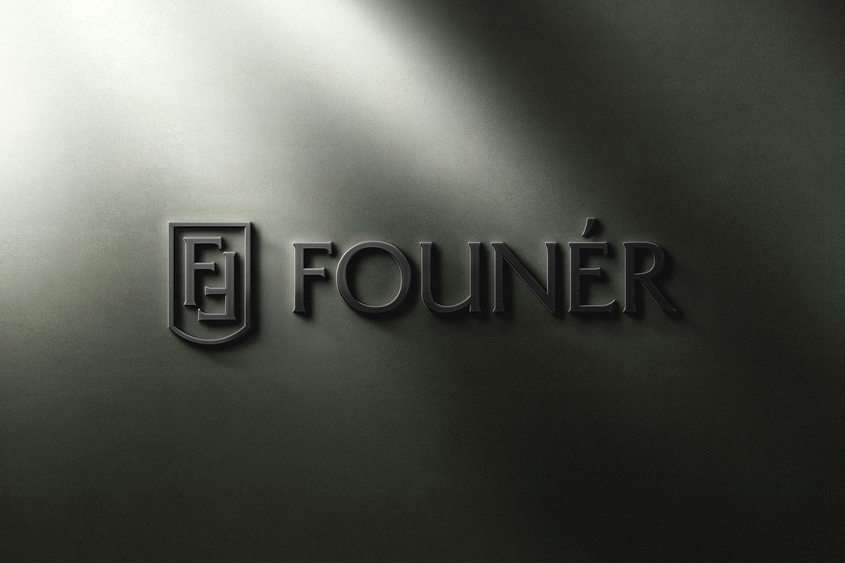 Logo Mockup Modern Black 3D Sign, a Product Mockup by Asylab (Photo 3 of 5)