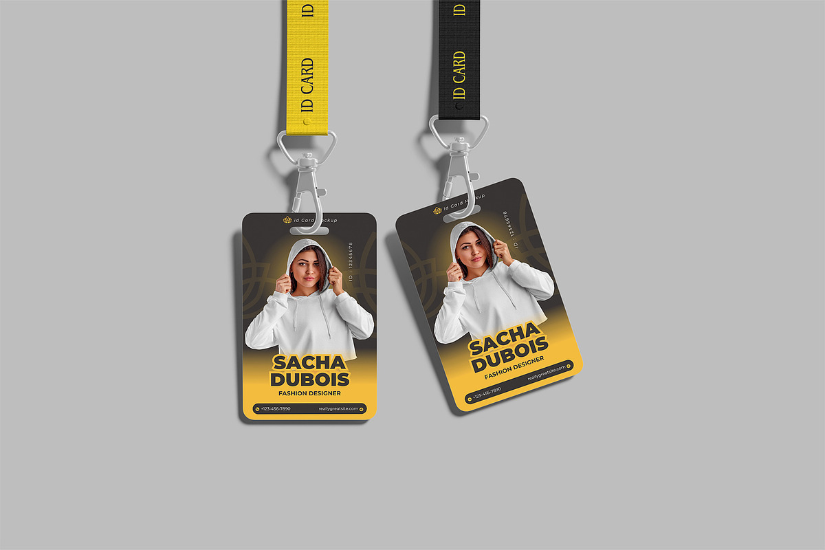 ID CARD MOCKUP, an Advertising Mockup by Bangdastudio (Photo 5 of 5)