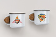 Vintage sacred Mexican hearts set, a Decorative Illustration by Good Studio (Thumbnail 9 of 10)