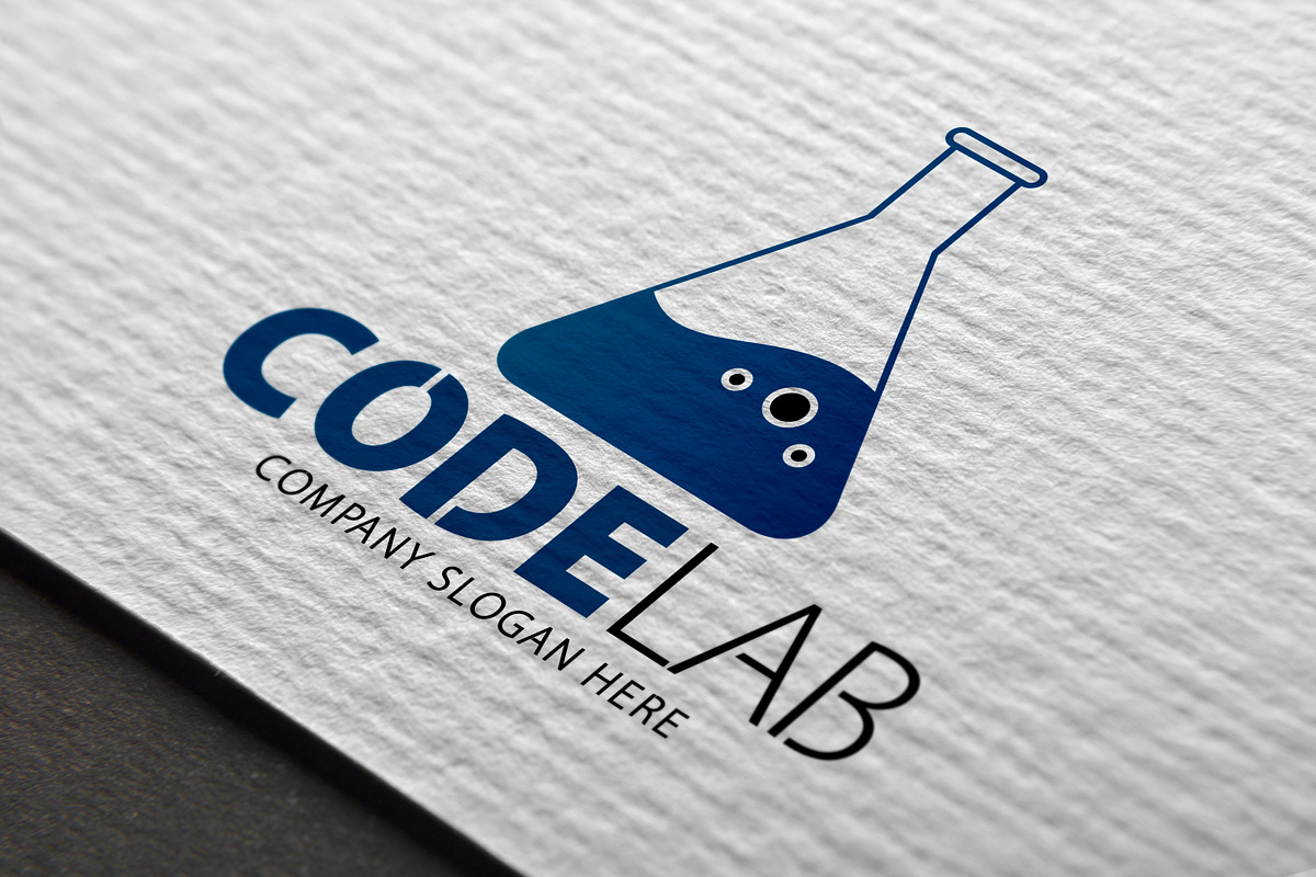 Code Lab Logo, a Branding & Logo Template by Creative Dezing (Photo 2 of 3)