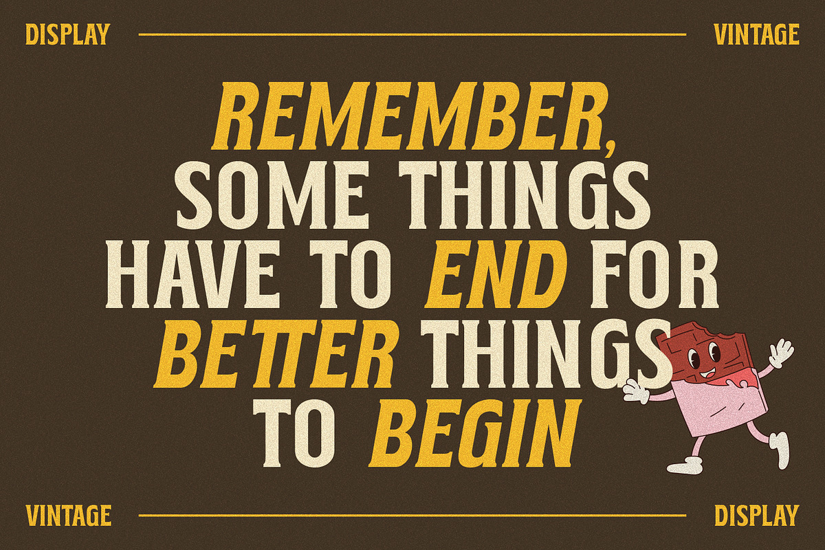 The Ghamber Classic Vintage, a Serif Font by Typetemp Studio (Photo 11 of 17)