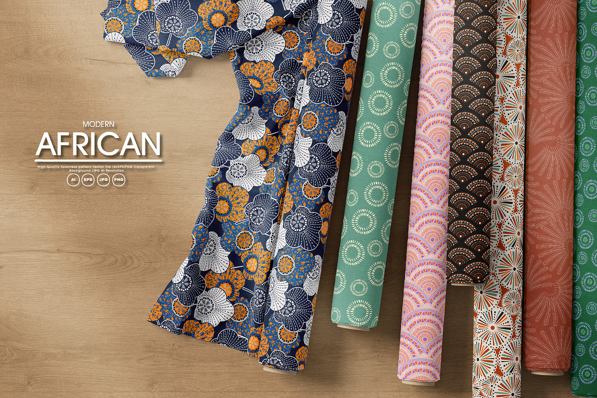 Modern African, a Pattern Graphic by MSNTY STUDIOX (Photo 5 of 21)