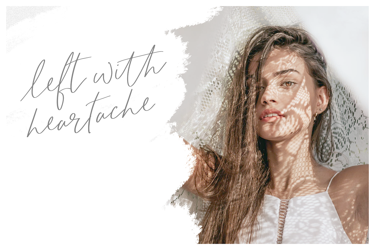 Bloomday Script Font preview 4