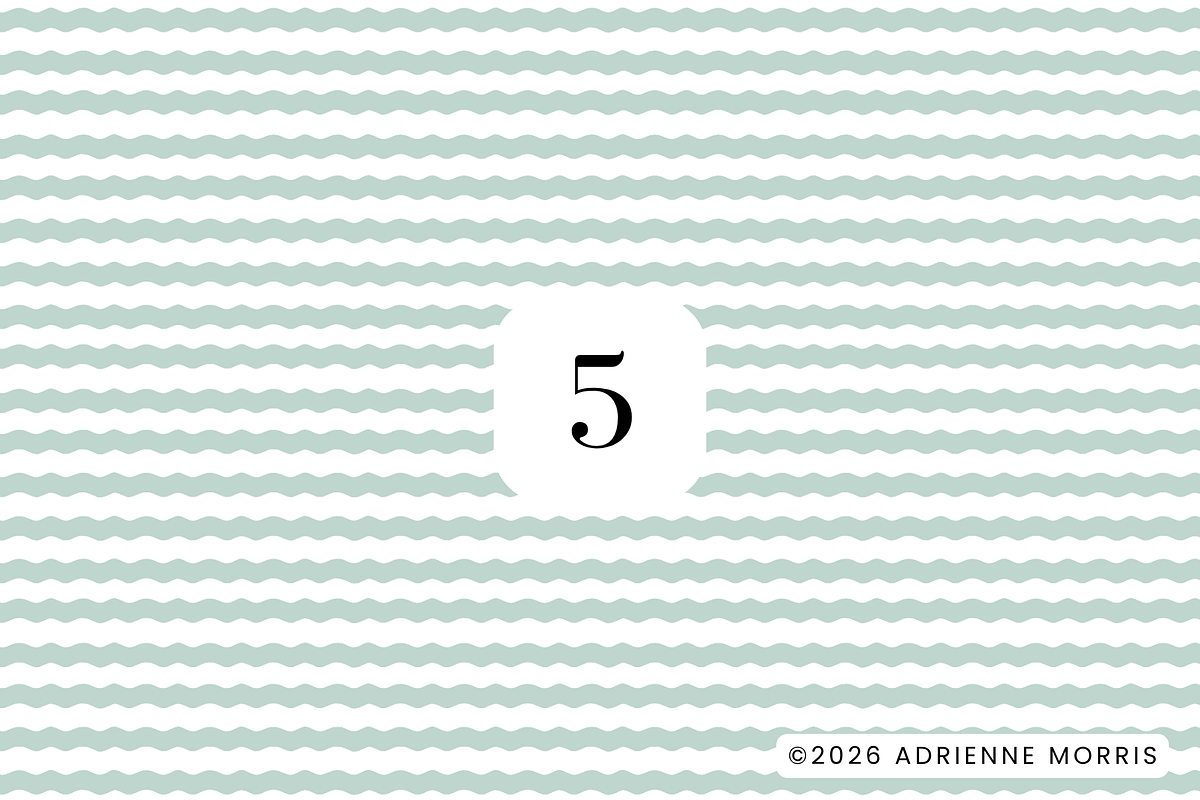 Cute Pastel Tropical Patterns, a Pattern Graphic by Adrienne Morris (Photo 6 of 7)