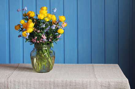 Cute bouquet of wildflowers, a Nature Photo by BalaguR