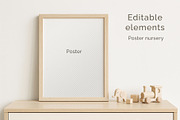 Kids Room Mockup PSD. Wall, Textile, a Product Mockup by Alisles (Thumbnail 5 of 12)