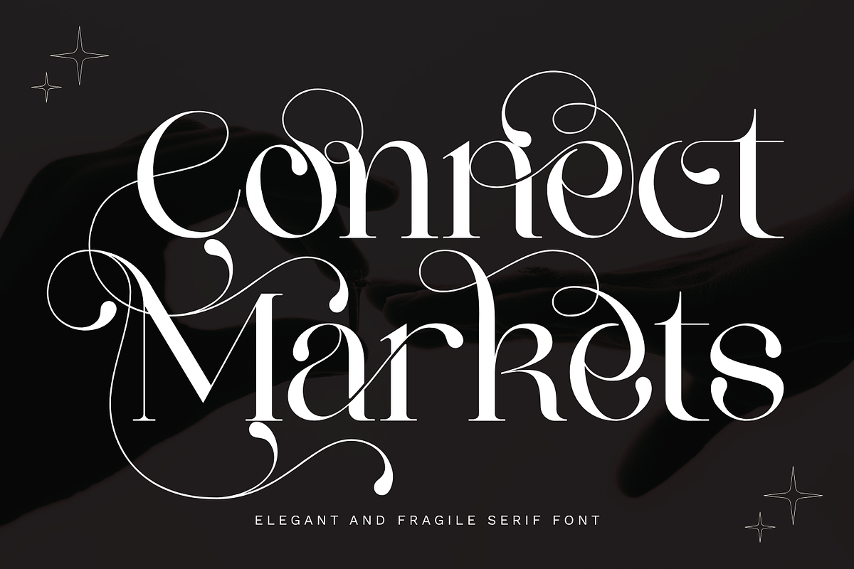 Connect Markets - Modern Serif Font, a Serif Font by 177Studio (Photo 1 of 8)