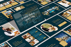 Coastal Presentation Template, a Presentation Template by TypeMakers