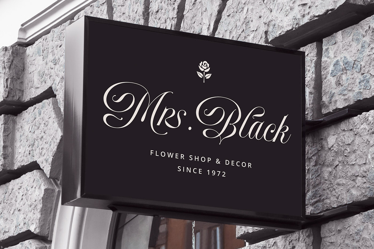 Delirian Script & Ornaments, a Script Font by Andrey Sharonov (Photo 12 of 16)