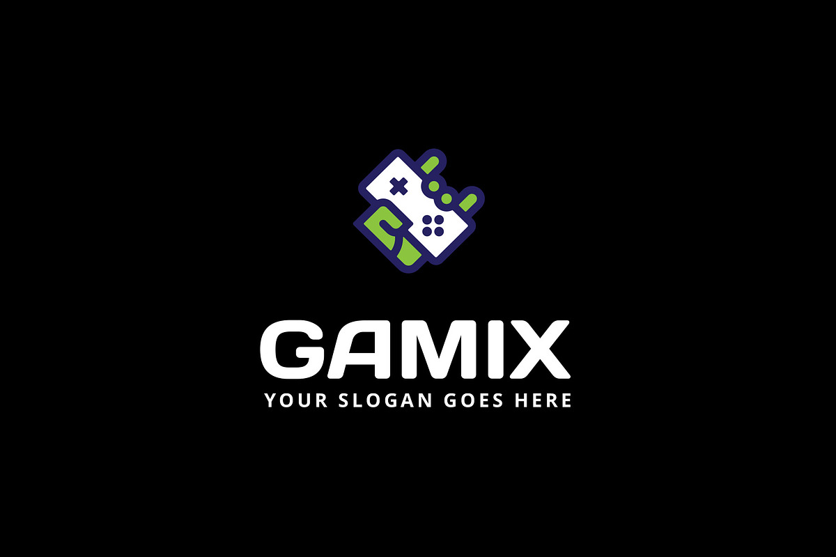 Gamix Gamepad Joystick Logo, a Branding & Logo Template by Tovarkovdesign (Photo 5 of 6)