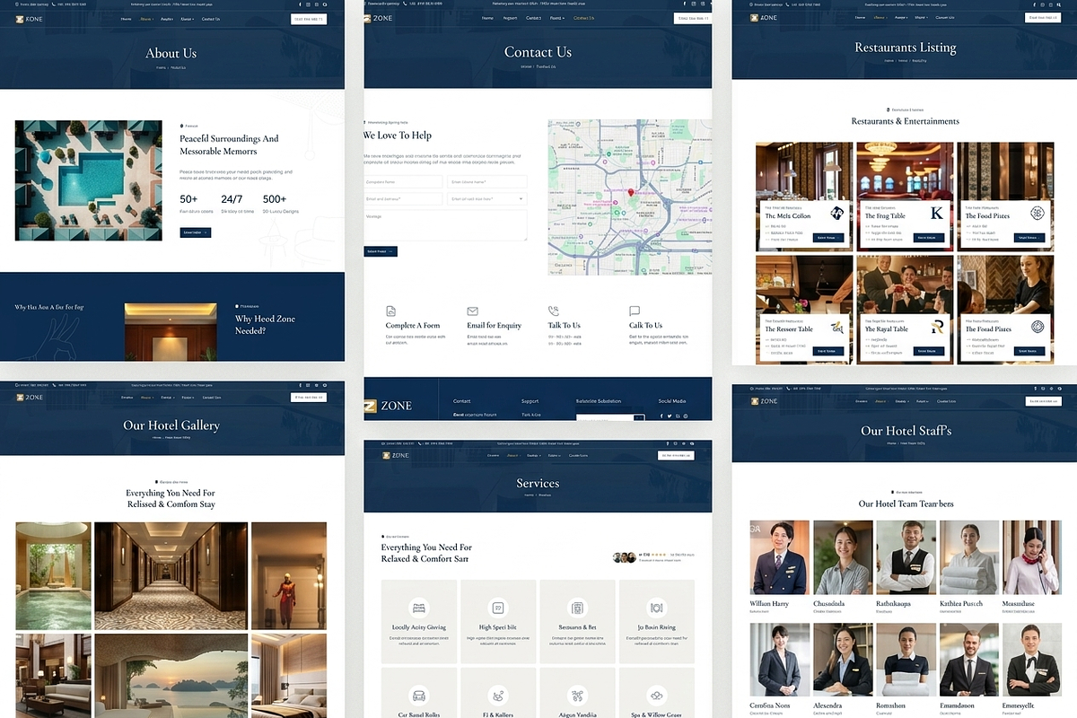 Zone - Hotel Booking WordPress Theme, a WordPress Template by ThemesRain (Photo 2 of 3)