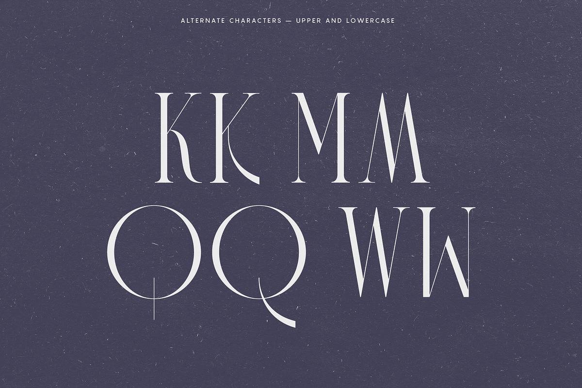 Gyoza Luxury Fashion Condensed Serif, a Serif Font by Studio Aurora (Photo 6 of 9)