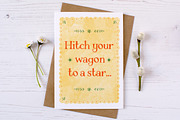 Little Mo Watercolour Display Font, a Serif Font by Alexandra Snowdon (Thumbnail 5 of 6)