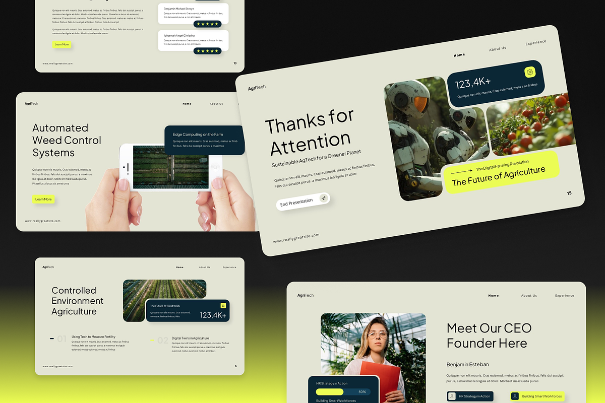 Agriculture Technology Presentation preview 3