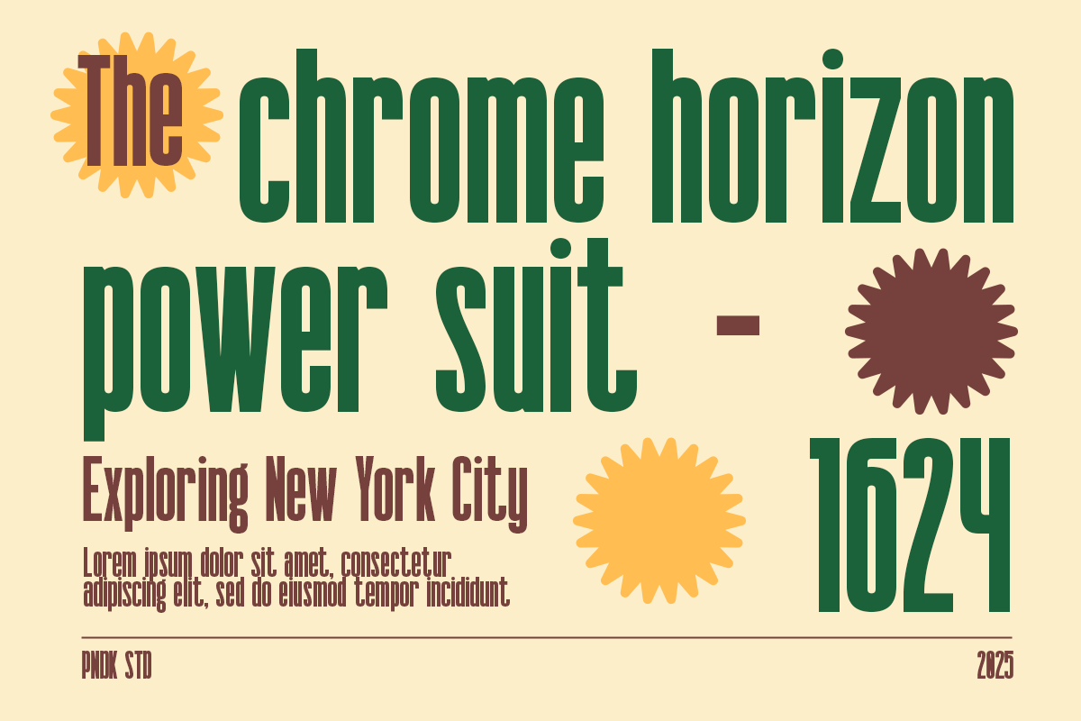 Gondens - Retro Vintage Condensed, a Sans Serif Font by Pandeka Studio (Photo 4 of 8)