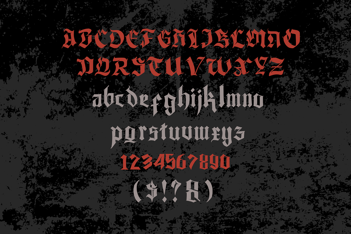 Drude Fraktur, a Blackletter Font by Mofr 24 (Photo 7 of 8)
