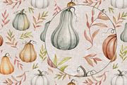 Autumn Pumpkins Seamless Pattern, a Pattern Graphic by Kreeya Art Shop (Thumbnail 12 of 13)
