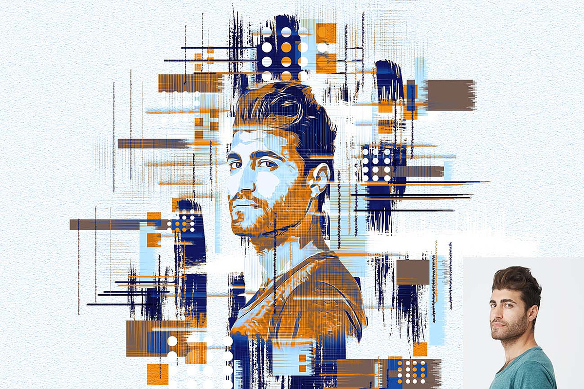 Stripe Art Photoshop Action, an Action Add-On by Studio Retouch (Photo 6 of 10)