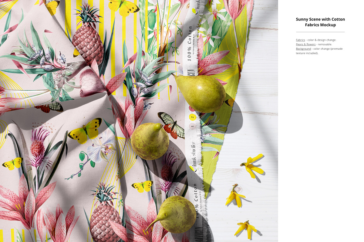 Fabric Factory v.7 Mockup Bundle, a Merchandise Mockup by creatsy5 (Photo 16 of 55)