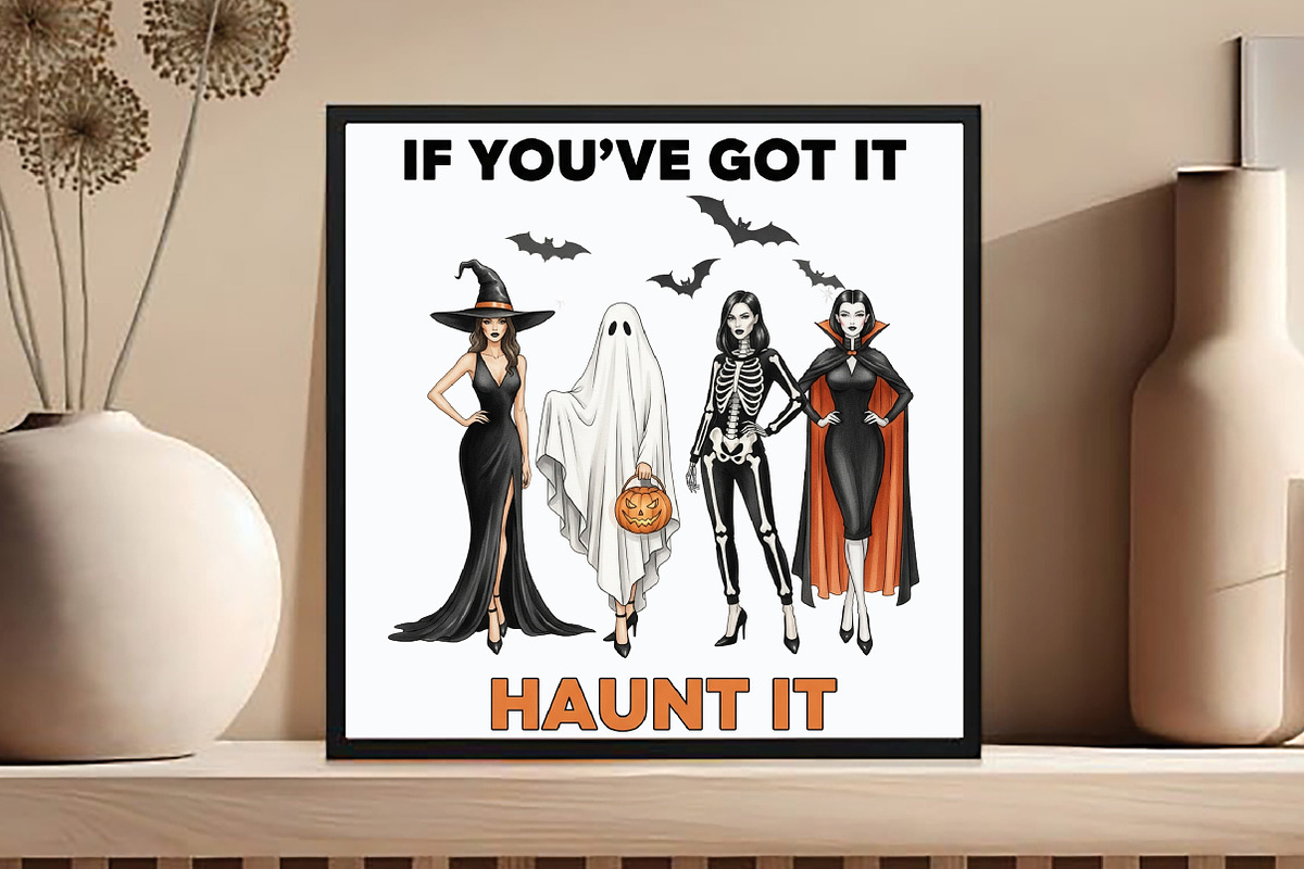 If You've Got It Haunt It PNG Hallow, an Illustration by DreamCafeArt (Photo 5 of 7)