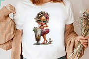 Funny Summer Chick Clipart, an Illustration by CreationArt (Thumbnail 7 of 7)