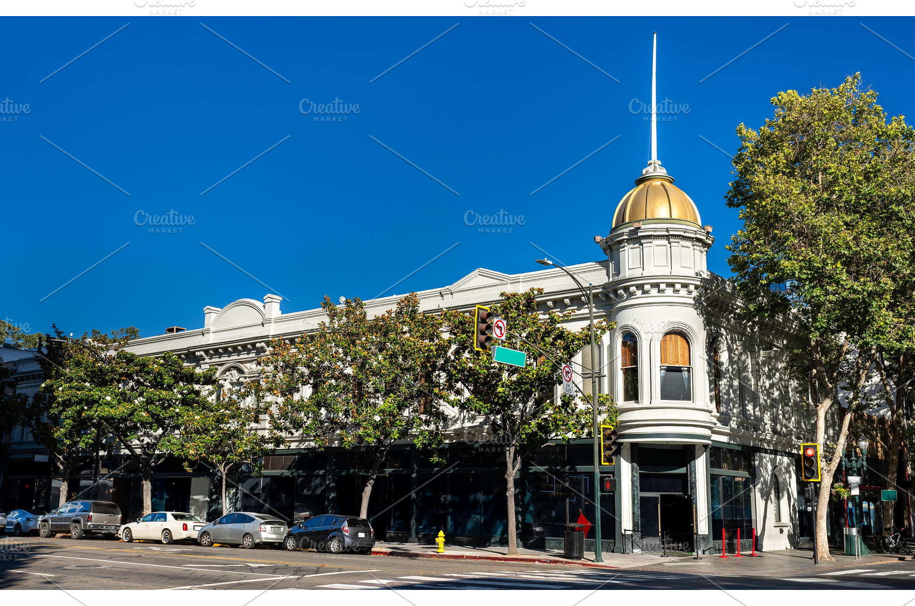New Century Block in downtown San, an Architecture Photo by Leonid Andronov