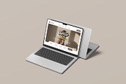 Laptop Mockup, a Device Mockup by graphicsecond (Thumbnail 4 of 6)