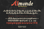 Almonde Retro Font, a Sans Serif Font by RMPL.std (Thumbnail 6 of 6)