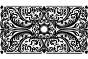 Decorative Mandala Panel Vector Set, a Decorative Illustration by Designer_Momina (Thumbnail 18 of 21)