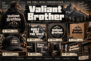 Valiant Brother, a Script Font by Wow Magic (Thumbnail 2 of 5)