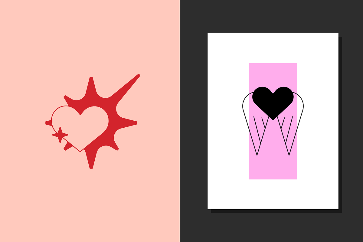 LOVECORE :: Linework flash set, an Object Graphic by V2.GRAPHICS (Photo 6 of 9)