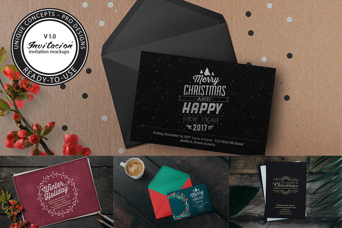 Invitacion' (Invitation Cards), a Card Template by Jumbo Icons (Photo 2 of 9)