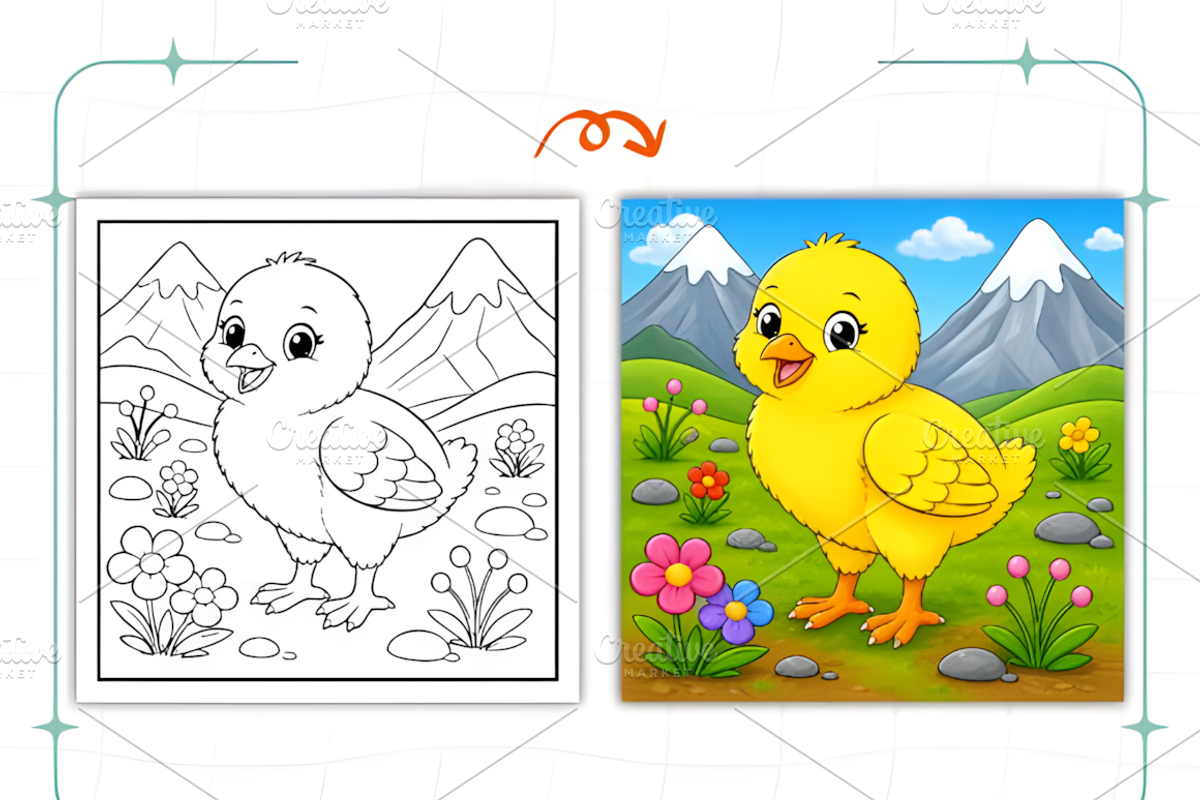 Arctic Animals Coloring Book, an Animal Illustration by Coco Bloom (Photo 3 of 7)