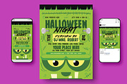 Halloween Night Flyer, a Flyer Template by Creativestoree (Thumbnail 3 of 5)