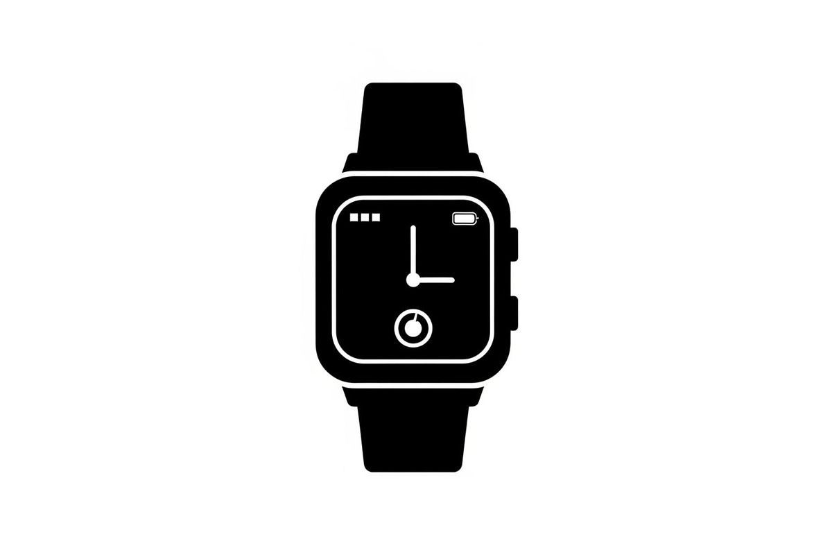 Minimal Smartwatch Time Icon Set, an Icon by musafir_fashion (Photo 11 of 13)