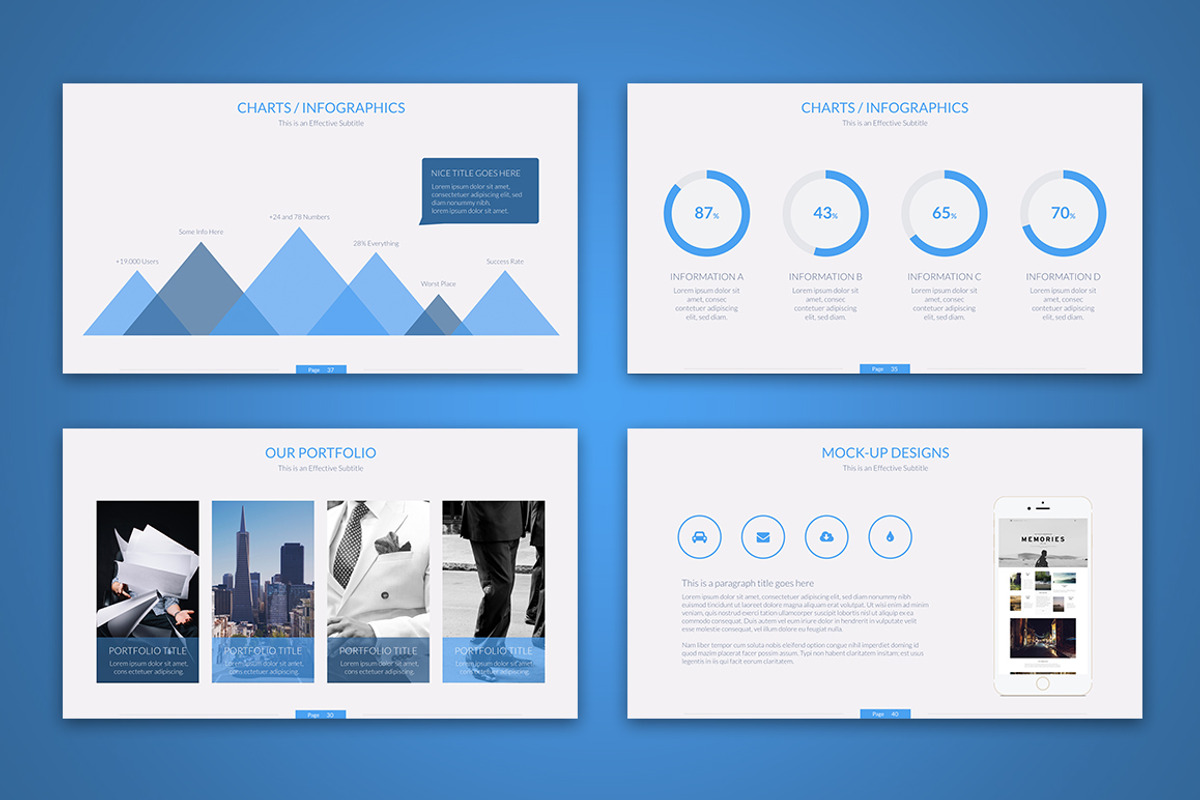 Zero Business Keynote Template, a Presentation Template by PreFactory (Photo 5 of 6)