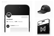 Modern Minimalist MX Monogram Logo, a Branding & Logo Template by Advateik ™ (Thumbnail 3 of 3)
