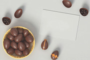 Easter Card with Eggs Mockup, an Advertising Mockup by skybluecreative (Thumbnail 2 of 3)