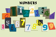 Magazine Cut-Outs+Blob Control Font, an Object Graphic by Rachel McBride Creative (Thumbnail 3 of 10)