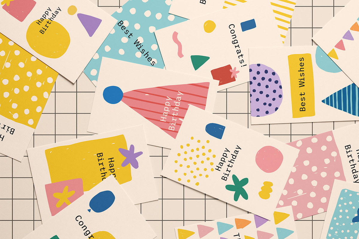 Congrats - Greeting Cards Collection, a Graphic by Bakulina Art (Photo 2 of 17)