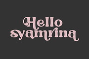 Stylistic Vibe, a Sans Serif Font by Joko Setiono (Thumbnail 9 of 21)