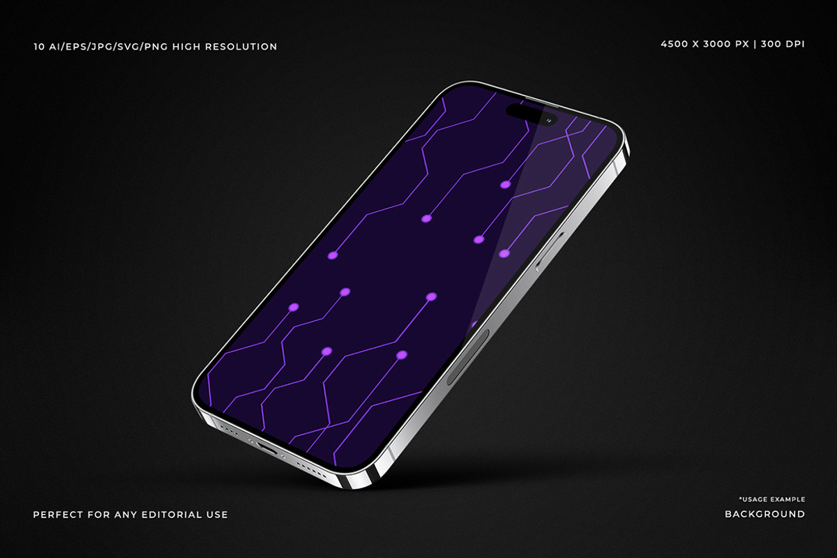 Abstract Tech Circuit Background, a Background Graphic by Pitchlook.Studio (Photo 3 of 3)