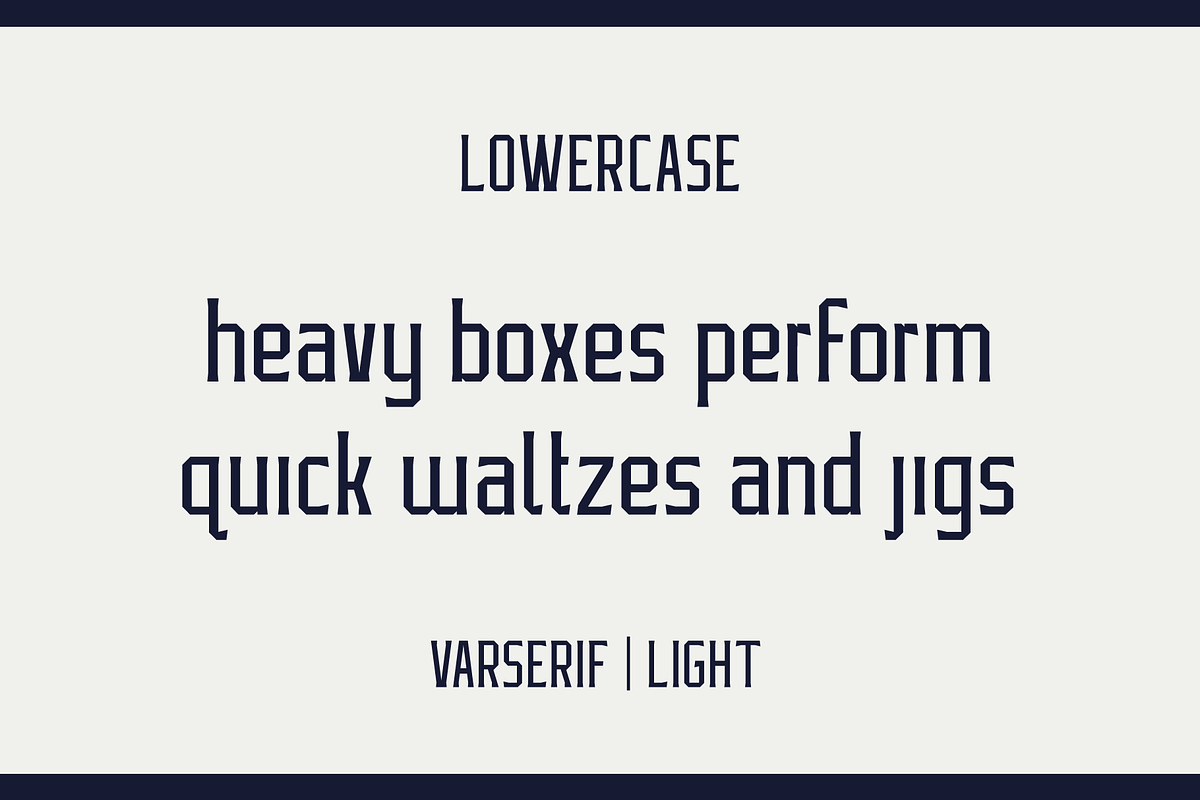 Varserif Font Family, a Serif Font by Alphabet Agency (Photo 11 of 16)