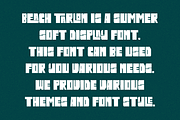 Beach Tarlon - Bold Font, a Sans Serif Font by Iqsiart Studio (Thumbnail 4 of 7)