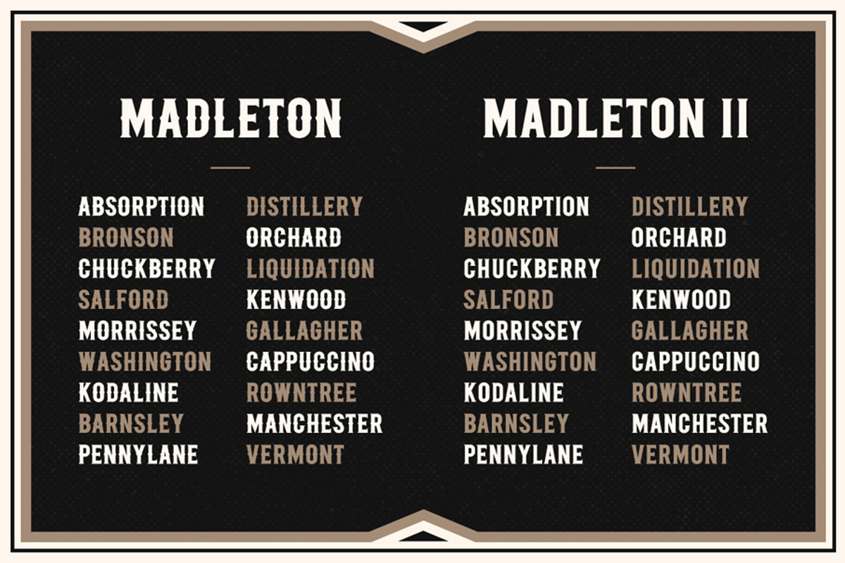 Madleton Font Pack preview 3