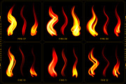 Fire Procreate Brushes, a Brush Add-On by Andrew Skoch Design (Thumbnail 4 of 6)