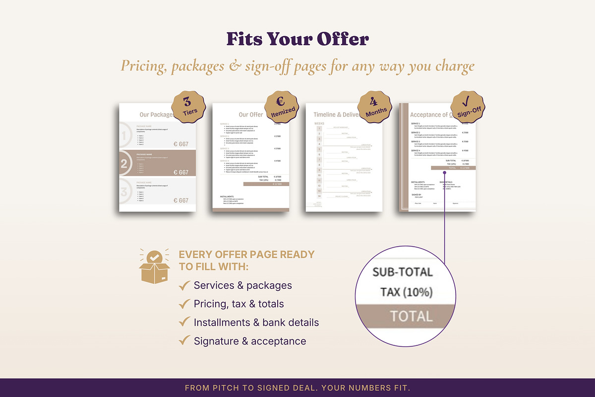 Business Proposal Bundle 2 Packs, a Brochure Template by B2 Studio (Photo 8 of 18)